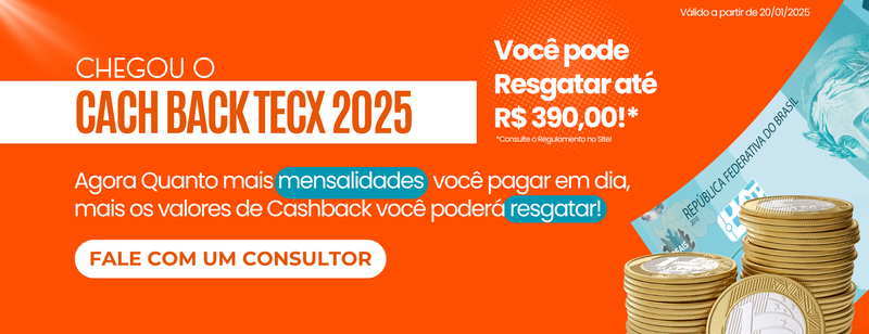 Chegou o CachBack Tecx 2025